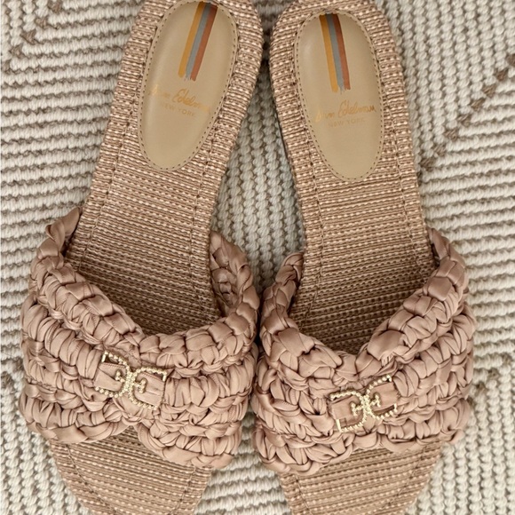 Sam Edelman Tan Woven Sandals - Picture 4 of 5
